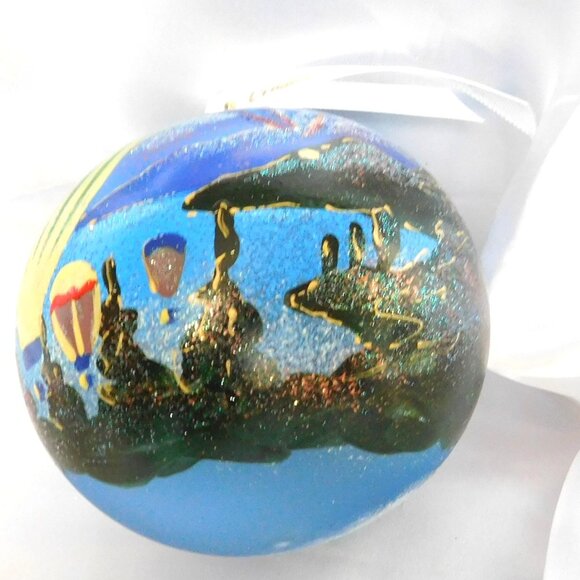 Lot Of Handmade 3.5" Glass Destinations Ornament to Remember Made in Poland - Picture 14 of 15